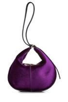 Nina Ricci Nina Ricci Velvet Hobo Bag With Leather