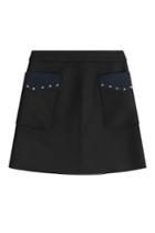 Tara Jarmon Tara Jarmon Mini-skirt With Stud Trim - Black