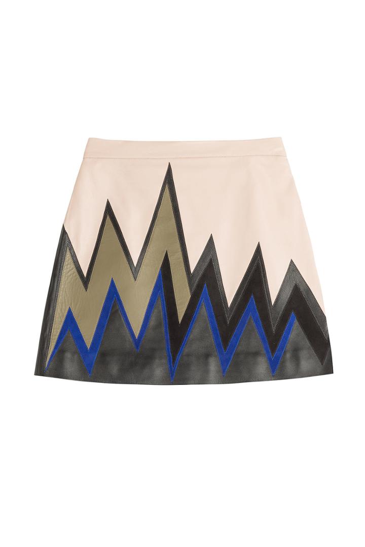 Emilio Pucci Emilio Pucci Printed Leather Mini-skirt - Multicolored