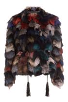 Roberto Cavalli Roberto Cavalli Fox Fur Jacket - Multicolor