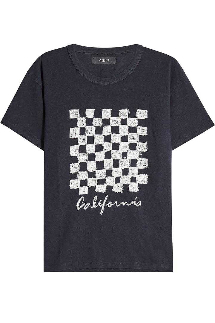 Amiri Amiri Printed Cotton T-shirt