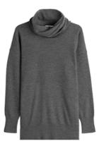 Dkny Dkny Merino Wool Turtleneck Pullover - Grey