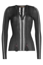 Roberto Cavalli Roberto Cavalli Lace-up Top