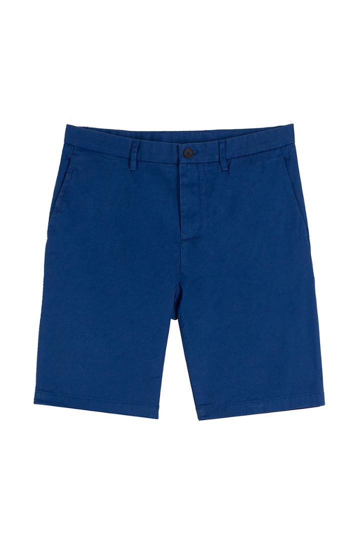 Michael Kors Michael Kors Cotton Chino Shorts - Blue