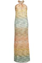 Missoni Missoni Sleeveless Maxi Dress With Metallic Thread