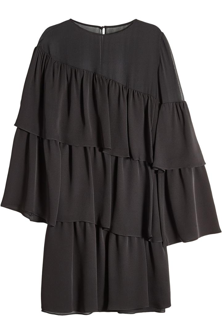 Vanessa Seward Vanessa Seward Ruffled Silk Dress