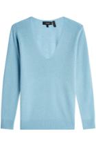 Theory Theory Cashmere V-neck Pullover - Blue