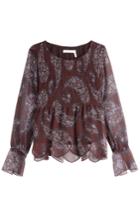 See By Chloé See By Chloé Printed Blouse - Purple
