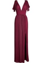 Elie Saab Elie Saab Pleated Floor Length Dress