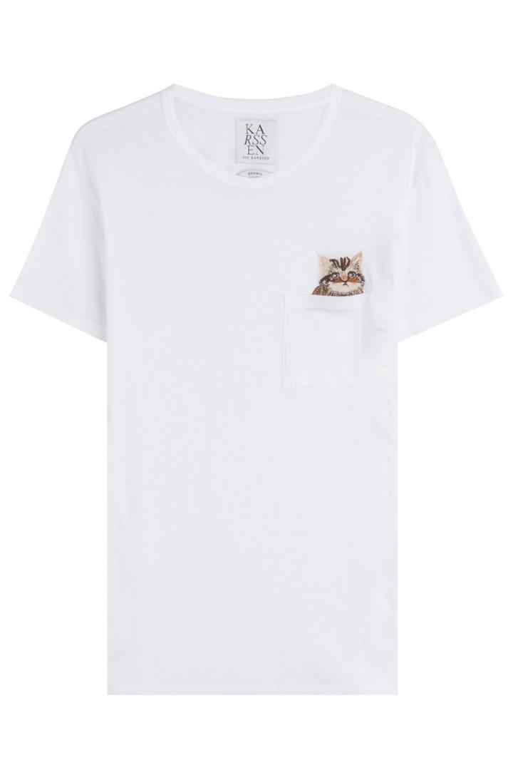 Zoe Karssen Zoe Karssen T-shirt With Embroidery - White