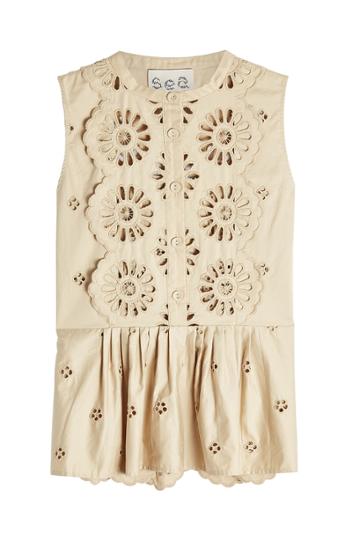 Sea Sea Eyelet Blouse