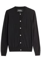 A.p.c. A.p.c. Wool-silk Cardigan - Black