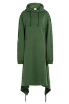 Vetements Vetements Cotton Sweatshirt Dress - Green