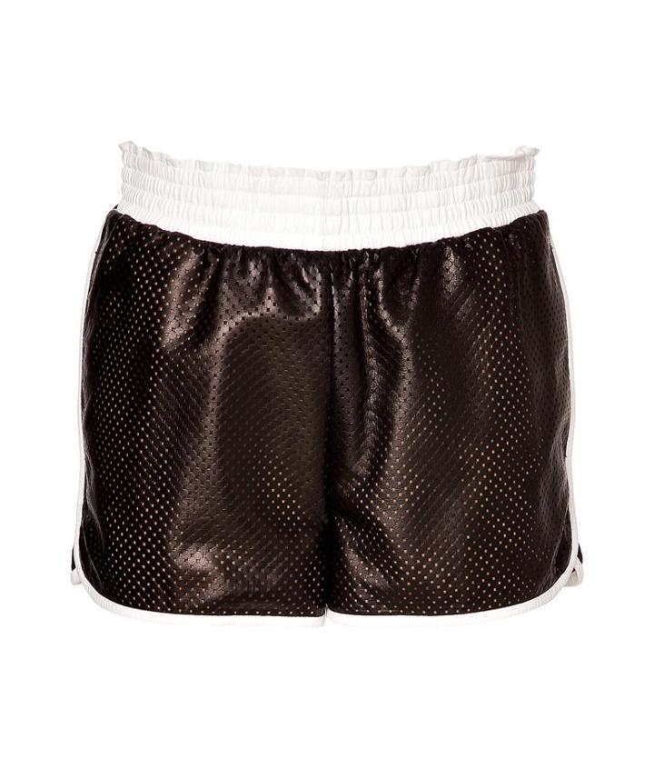 Emilio Pucci Mesh Leather Shorts