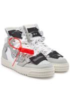 Off-white Off-white Off Court Sneakers With Leather
