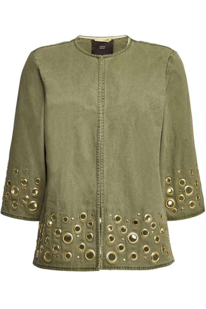 Steffen Schraut Steffen Schraut Cotton Jacket With Eyelets