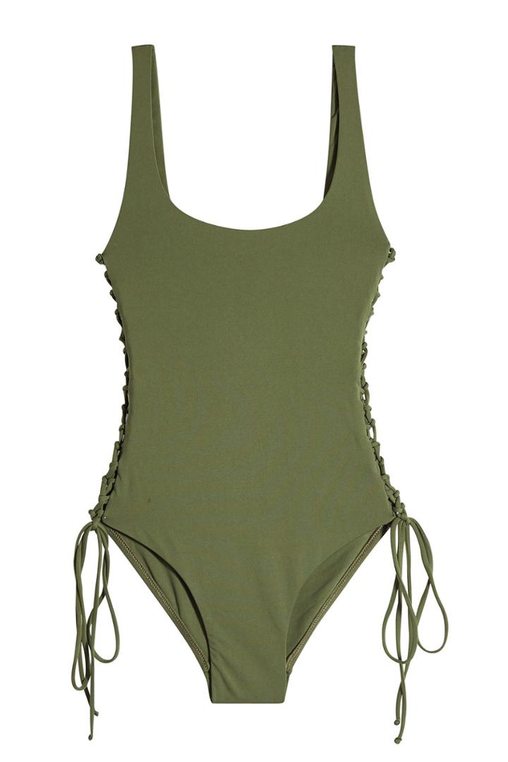 Melissa Odabash Melissa Odabash Cuba Swimsuit With Lace-up Sides