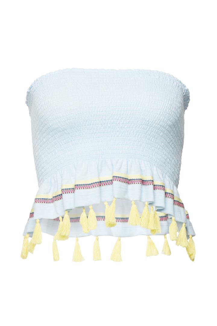 Pitusa Pitusa Jasmine Cropped Top With Cotton