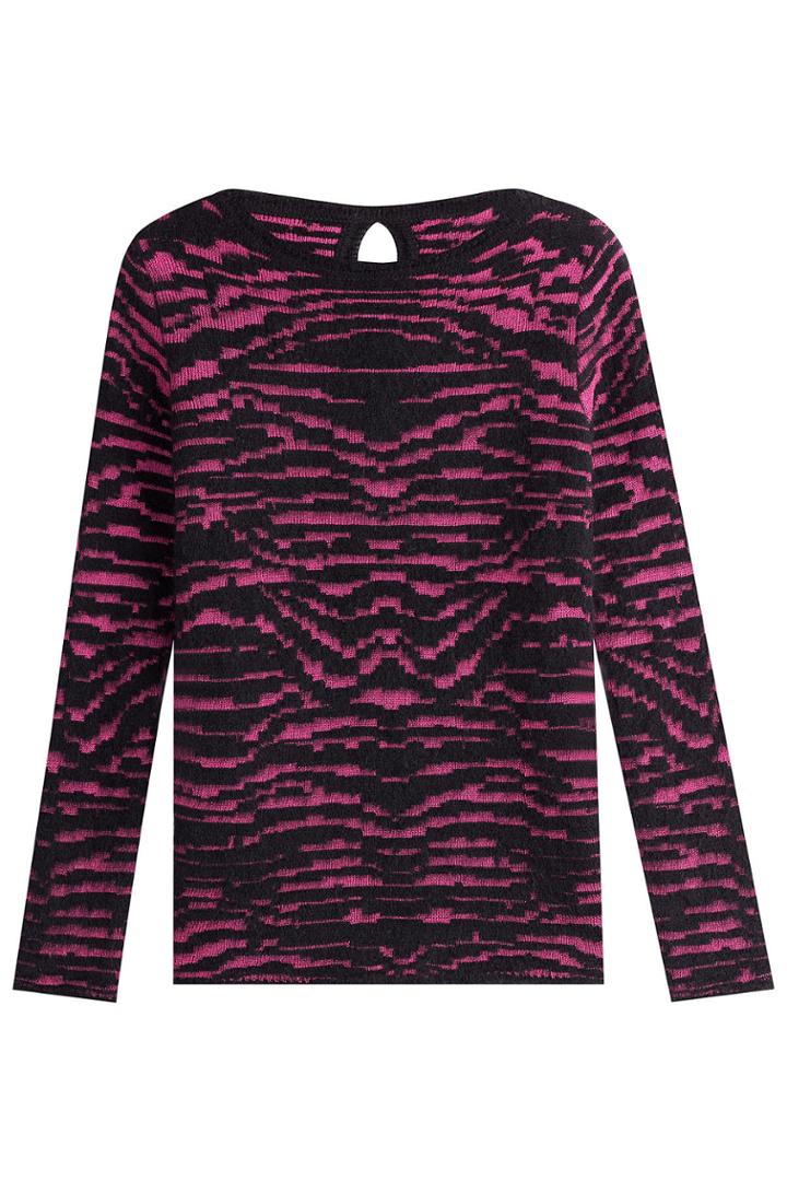 Just Cavalli Just Cavalli Pullover With Mohair And Wool - Black