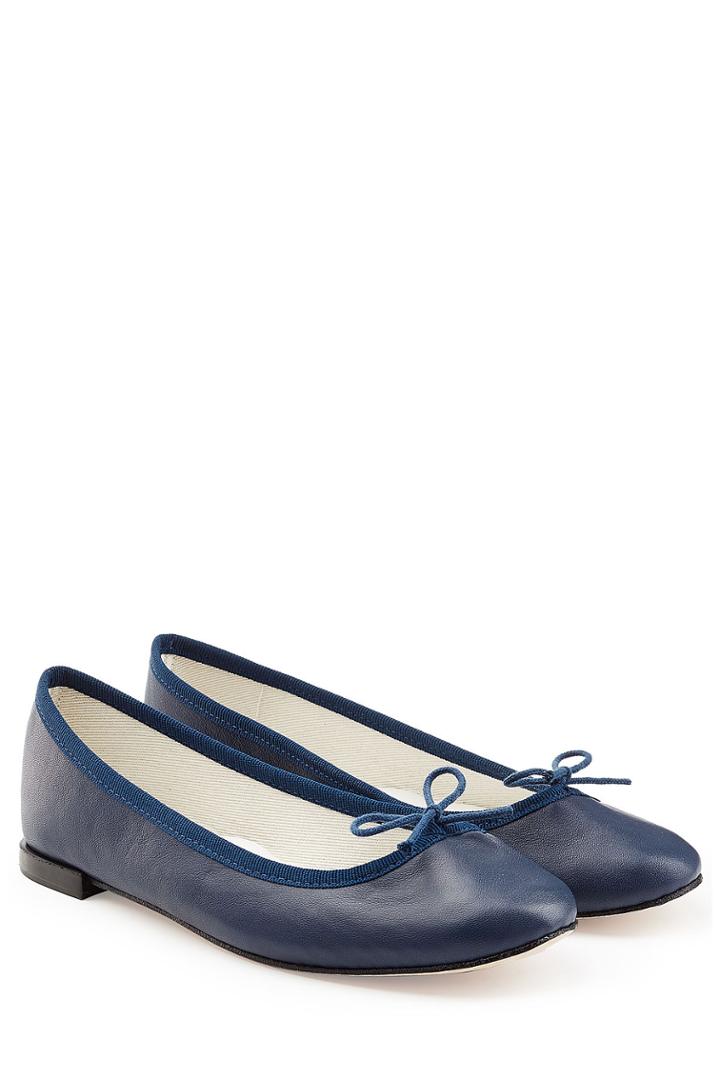 Repetto Repetto Cendrillon Leather Ballerinas - Blue