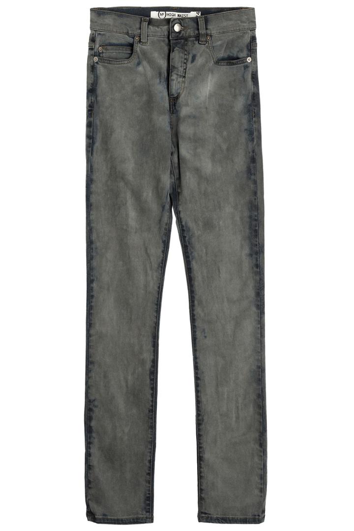 Mcq Alexander Mcqueen Mcq Alexander Mcqueen Low-waist Skinny Distressed Jeans - Grey