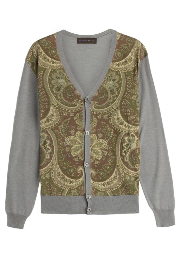 Etro Etro Wool-silk Cardigan - None