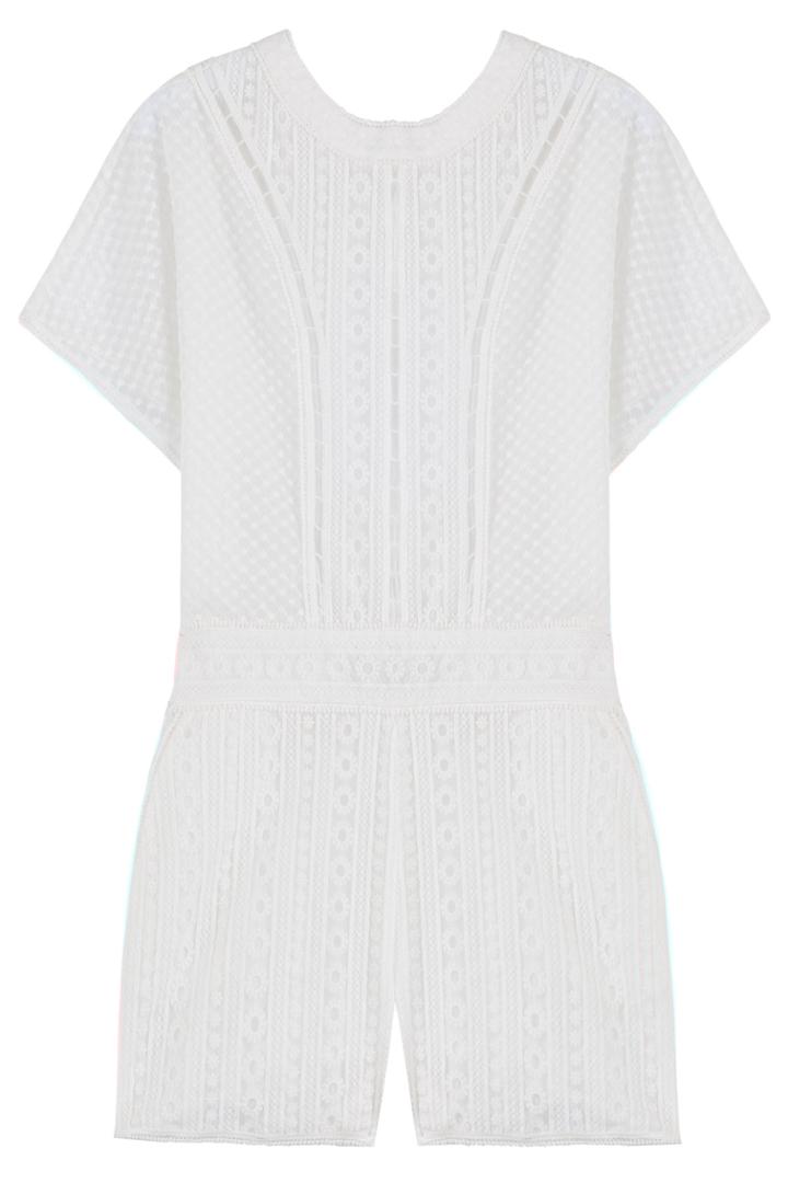 Paul & Joe Paul & Joe Embroidered Jumpsuit - White