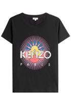 Kenzo Kenzo Logo Cotton T-shirt - Black