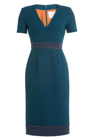 Roksanda Ilincic Roksanda Ilincic Tailored Sheath With Banded Waist - Blue