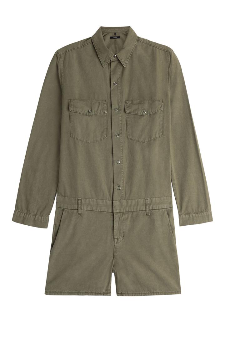 J Brand J Brand Cotton Jumpsuit - None