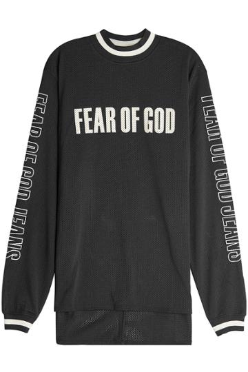 Fear Of God Fear Of God Printed Mesh Top