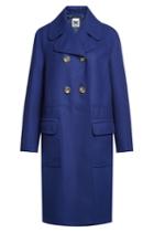 M Missoni M Missoni Wool Coat With Cashmere - Blue