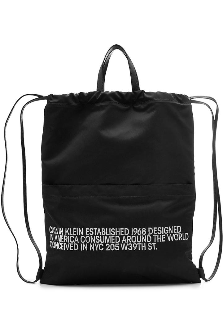 Calvin Klein 205w39nyc Calvin Klein 205w39nyc Drawstring Backpack