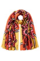 Burberry Shoes & Accessories Burberry Shoes & Accessories Cashmere Foral Print Scarf - Multicolored