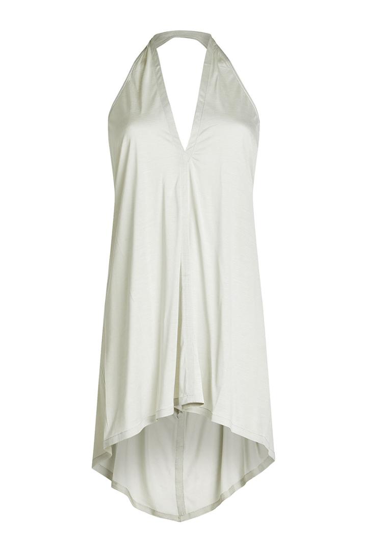 Rick Owens Rick Owens Silk Halterneck Top