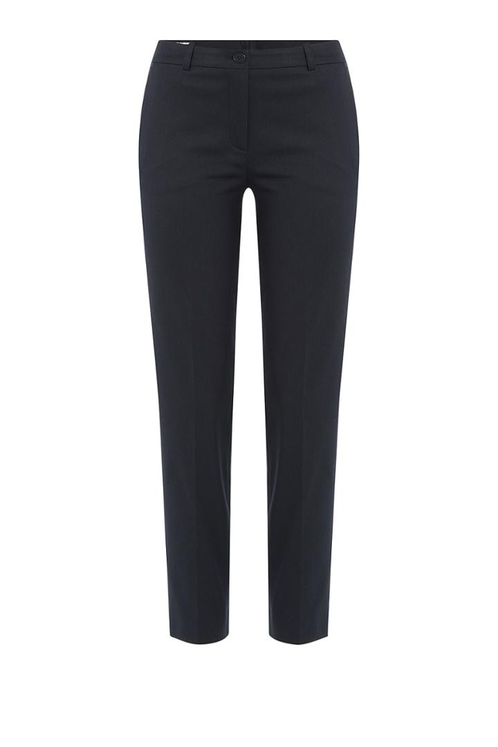 Jil Sander Navy Jil Sander Navy Cropped Cotton Pants - Blue