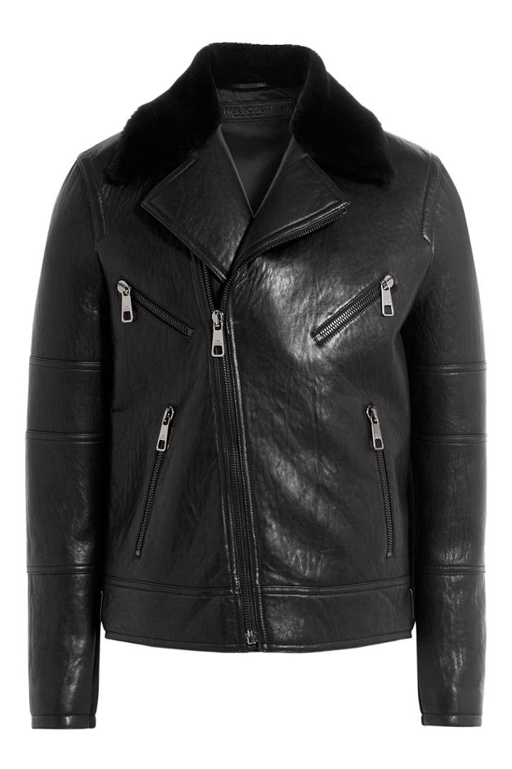Neil Barrett Neil Barrett Leather Biker Jacket