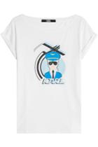 Karl Lagerfeld Karl Lagerfeld Printed T-shirt With Cotton