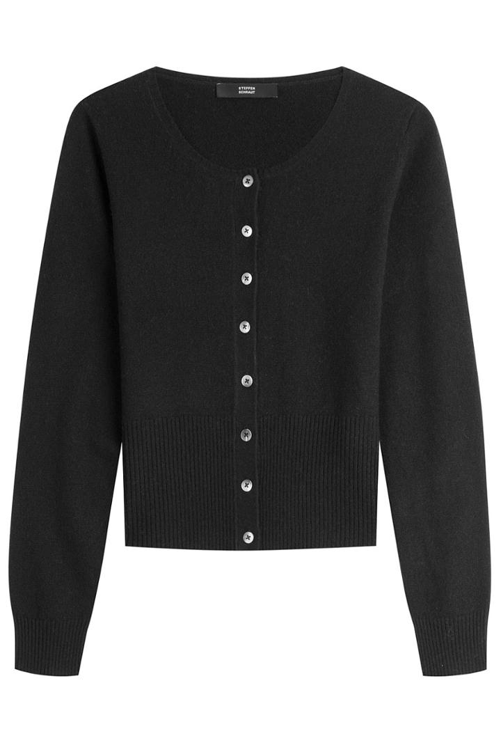 Steffen Schraut Steffen Schraut Cashmere Cardigan - Black
