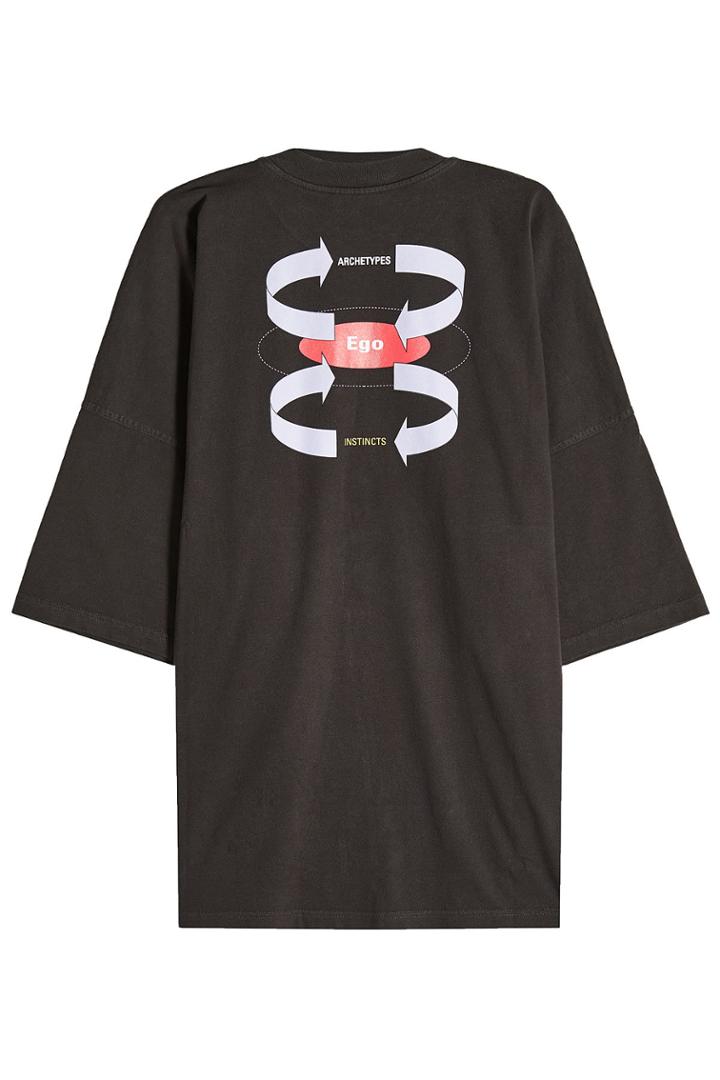 Balenciaga Balenciaga Oversized Printed Cotton T-shirt