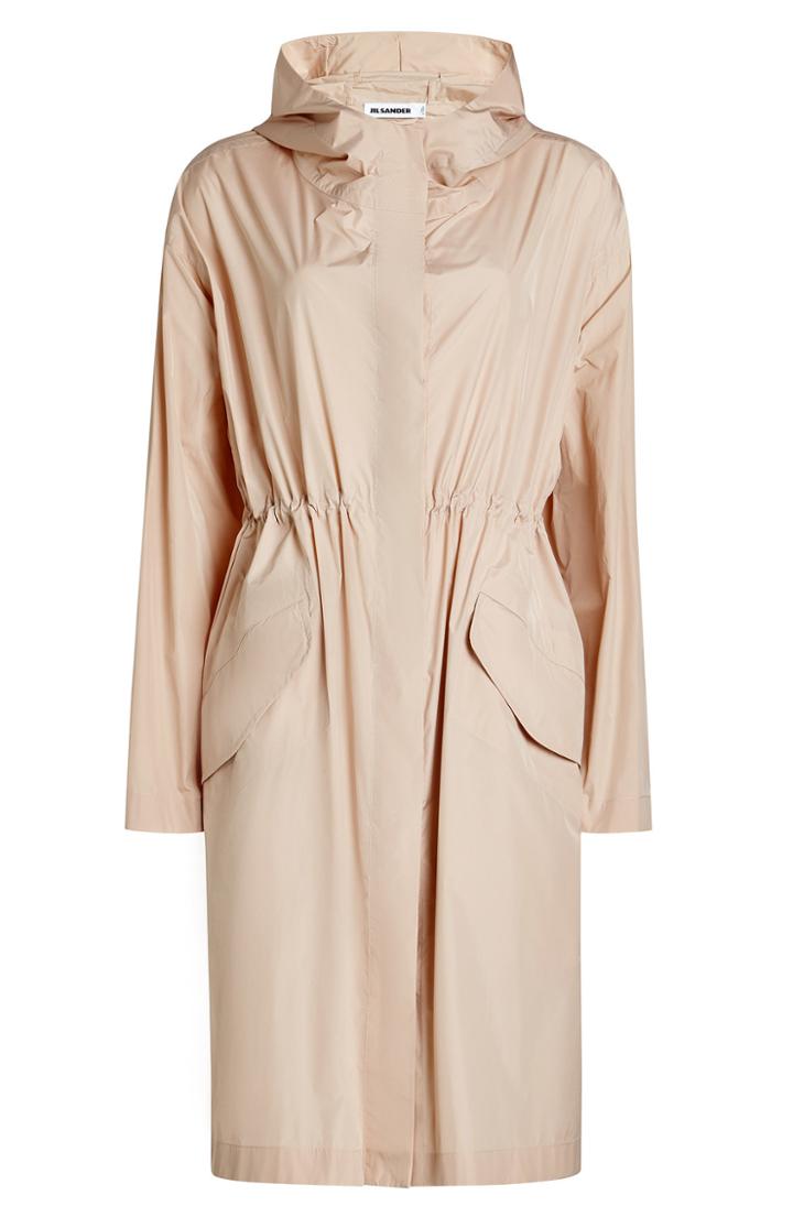 Jil Sander Jil Sander Coat With Gathered Waist