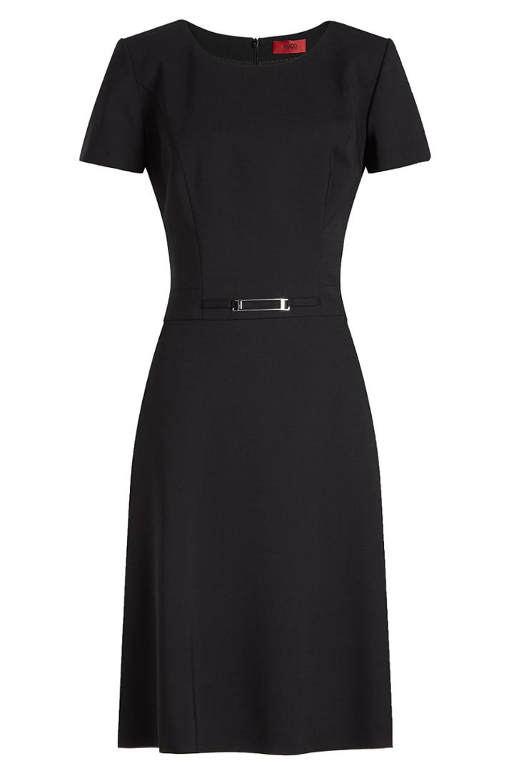 Hugo Hugo Kelinda Virgin Wool Dress