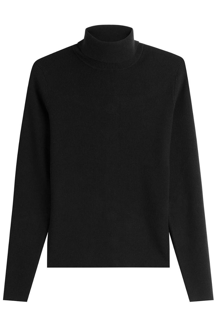 Victoria, Victoria Beckham Victoria, Victoria Beckham Rollkragenpullover Mit Wolle Und Knöpfen