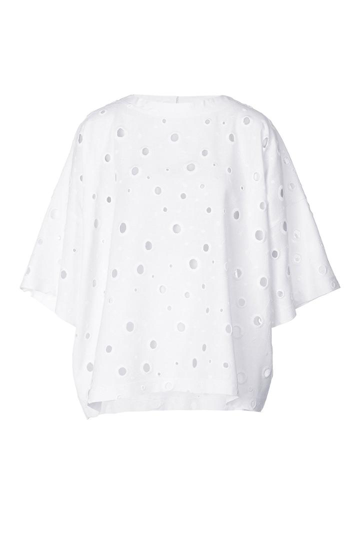 Damir Doma Damir Doma Heavy Jersey Eyelet Top - None