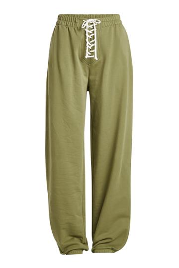 Fentyxpuma By Rihanna Fentyxpuma By Rihanna Lace-up Sweatpants With Cotton
