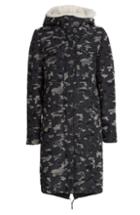 Jil Sander Navy Camouflage Outdoor Coat