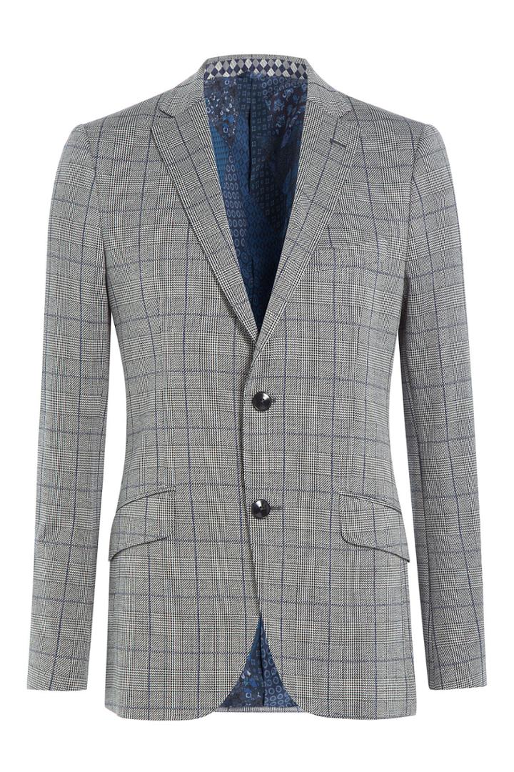 Etro Etro Cotton Blazer - Grey