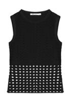 T By Alexander Wang T By Alexander Wang Sleeveless Top With Cut-out Detail - Black