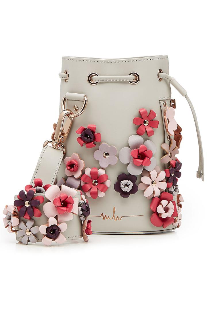 Marina Hoermanseder Marina Hoermanseder Embellished Drawstring Bag