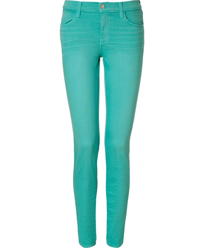 J Brand Jeans Mint Wcolumbia Jb Washed Powerstretch Skinny Jeans